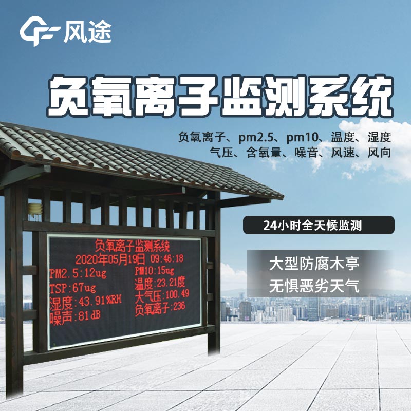 負氧離子檢測系統，更好地“監督”空氣質量